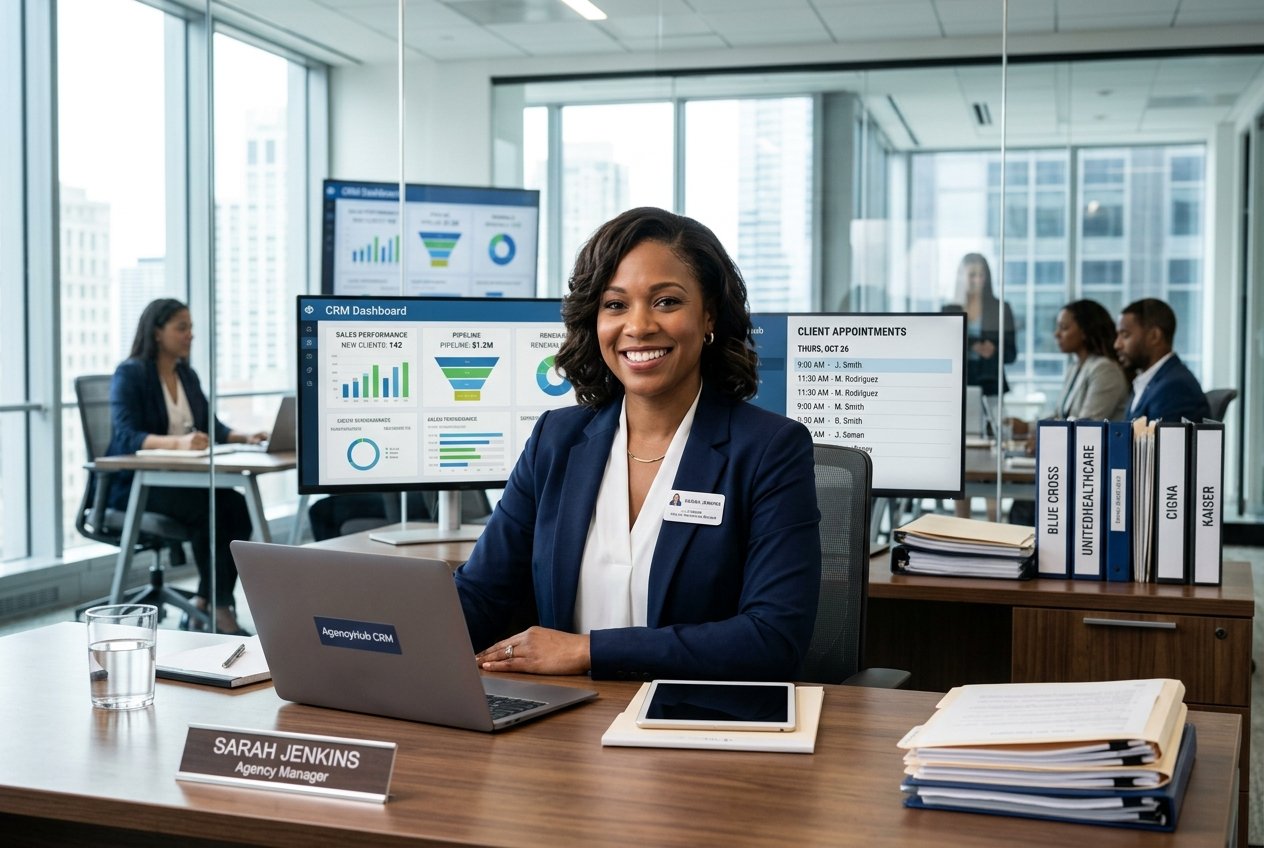Health Insurance Broker CRM & Contracting